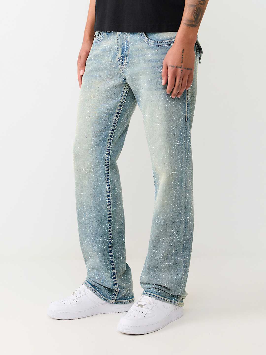 True religion rhinestone boot cut.