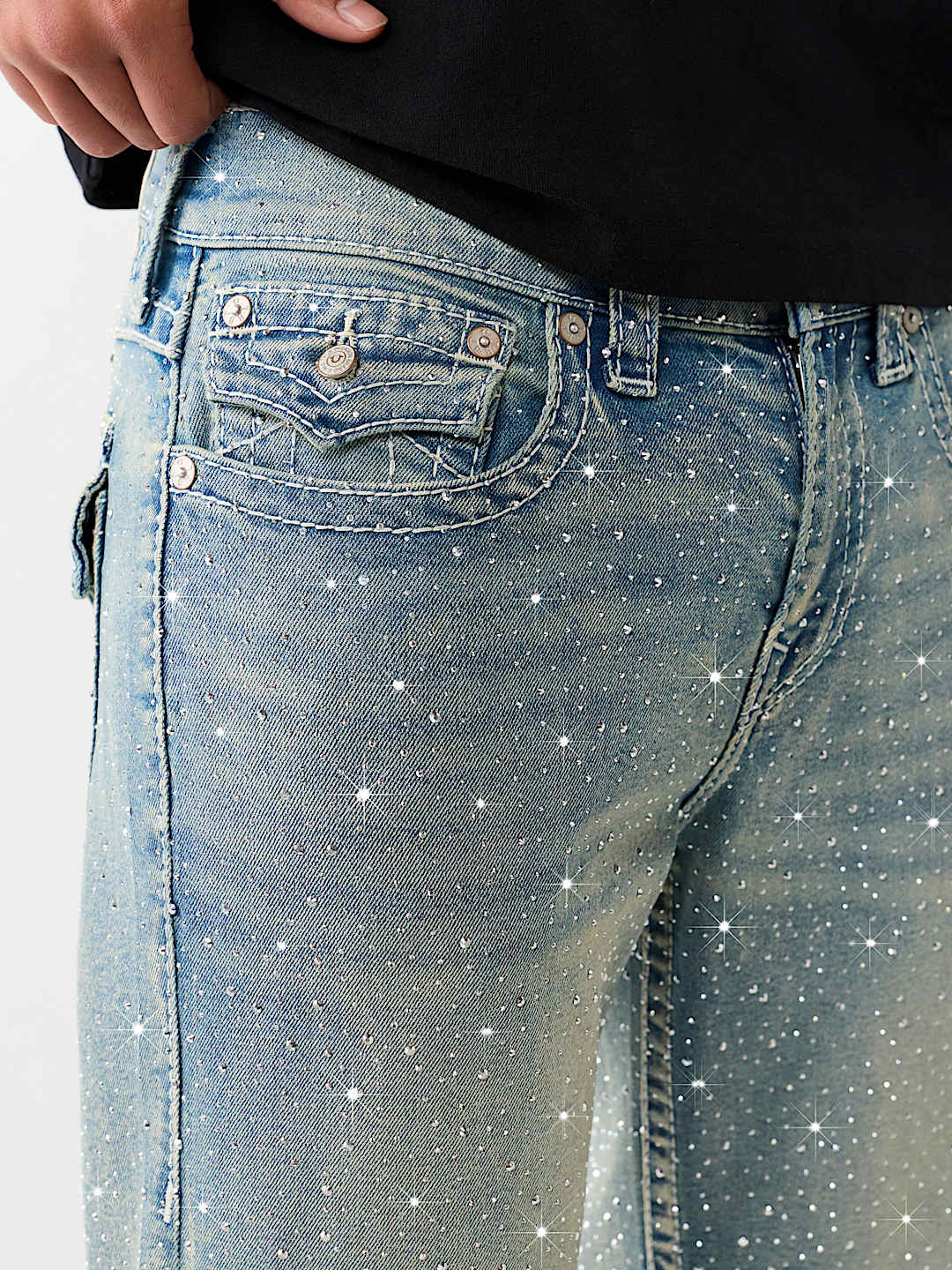 True religion rhinestone boot cut.