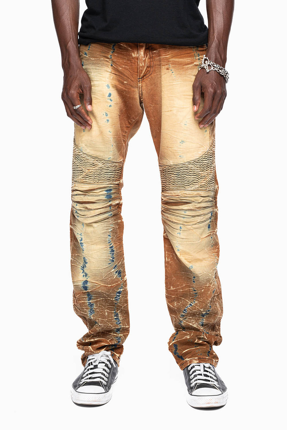 Robin jeans biker flap