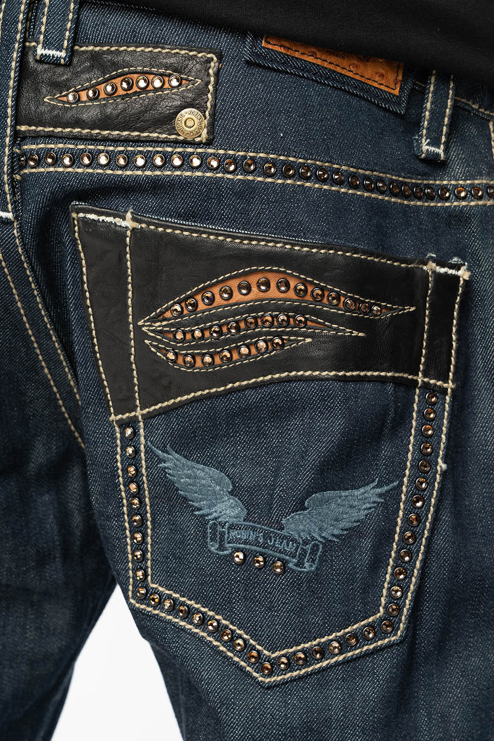 Robin jeans dark wings