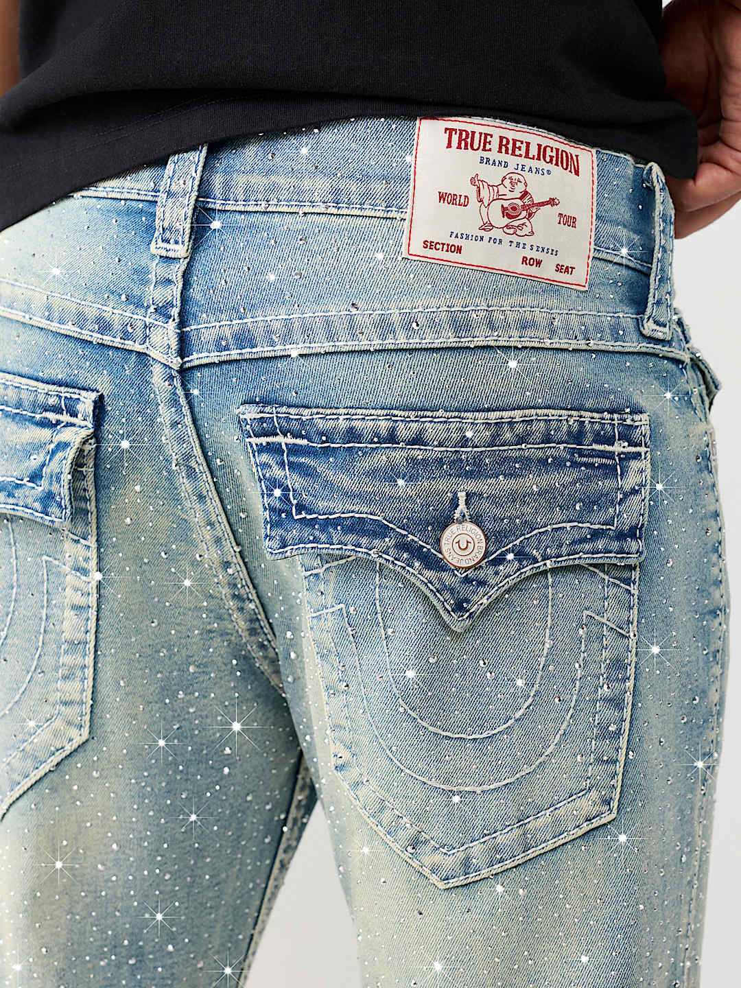 True religion rhinestone boot cut.